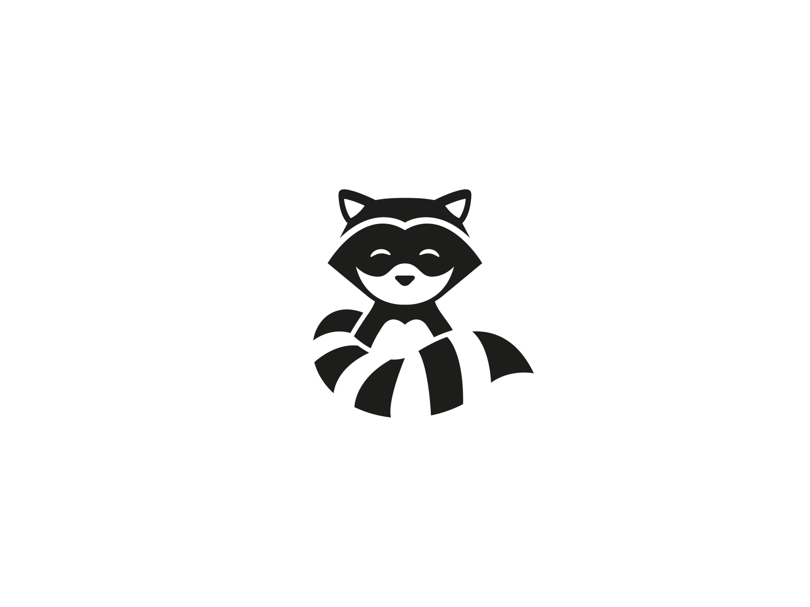 Chillhop mascot raccoon character new logo branding
