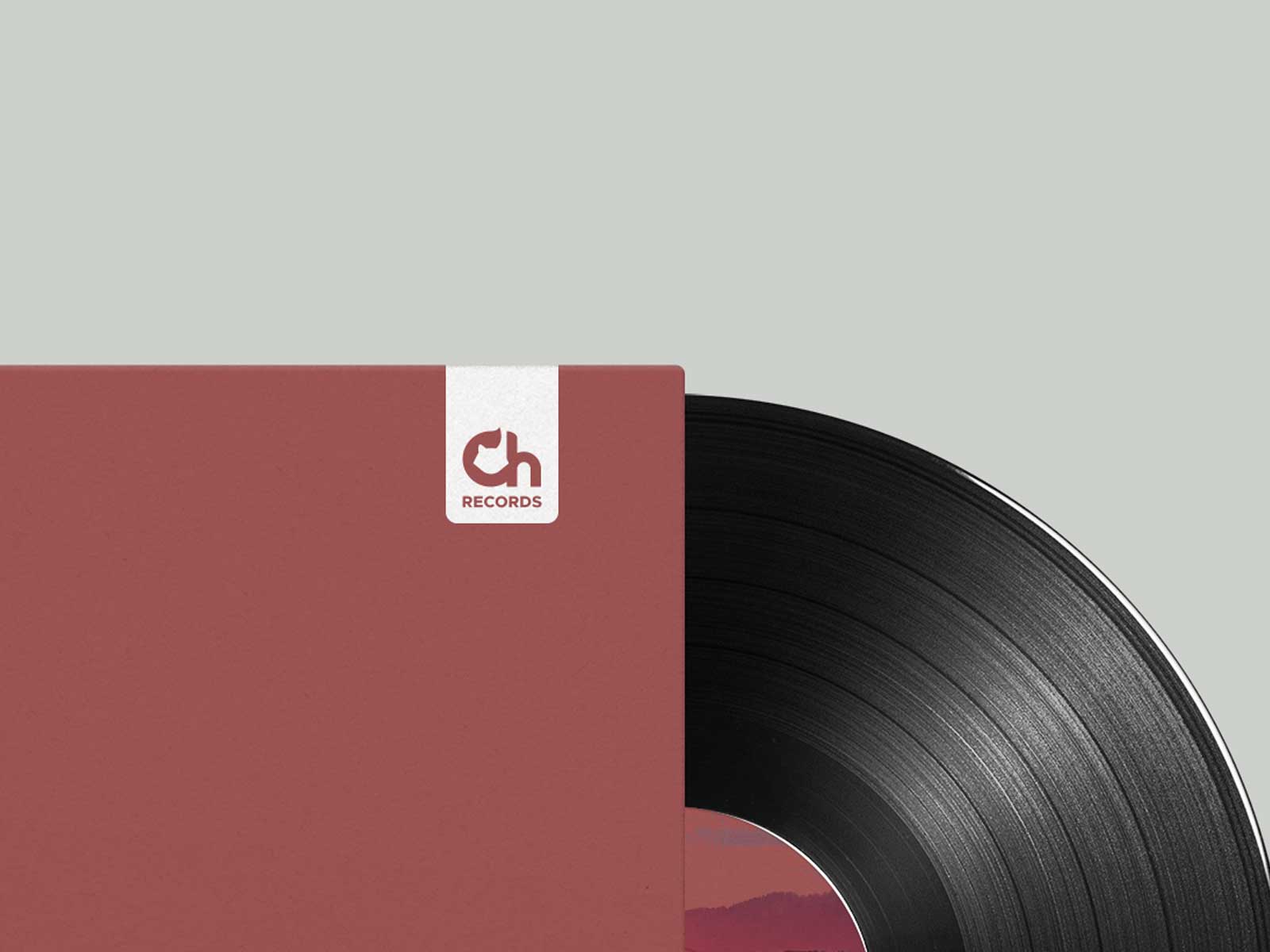 Chillhop Records new logo vinyl record packaging branding