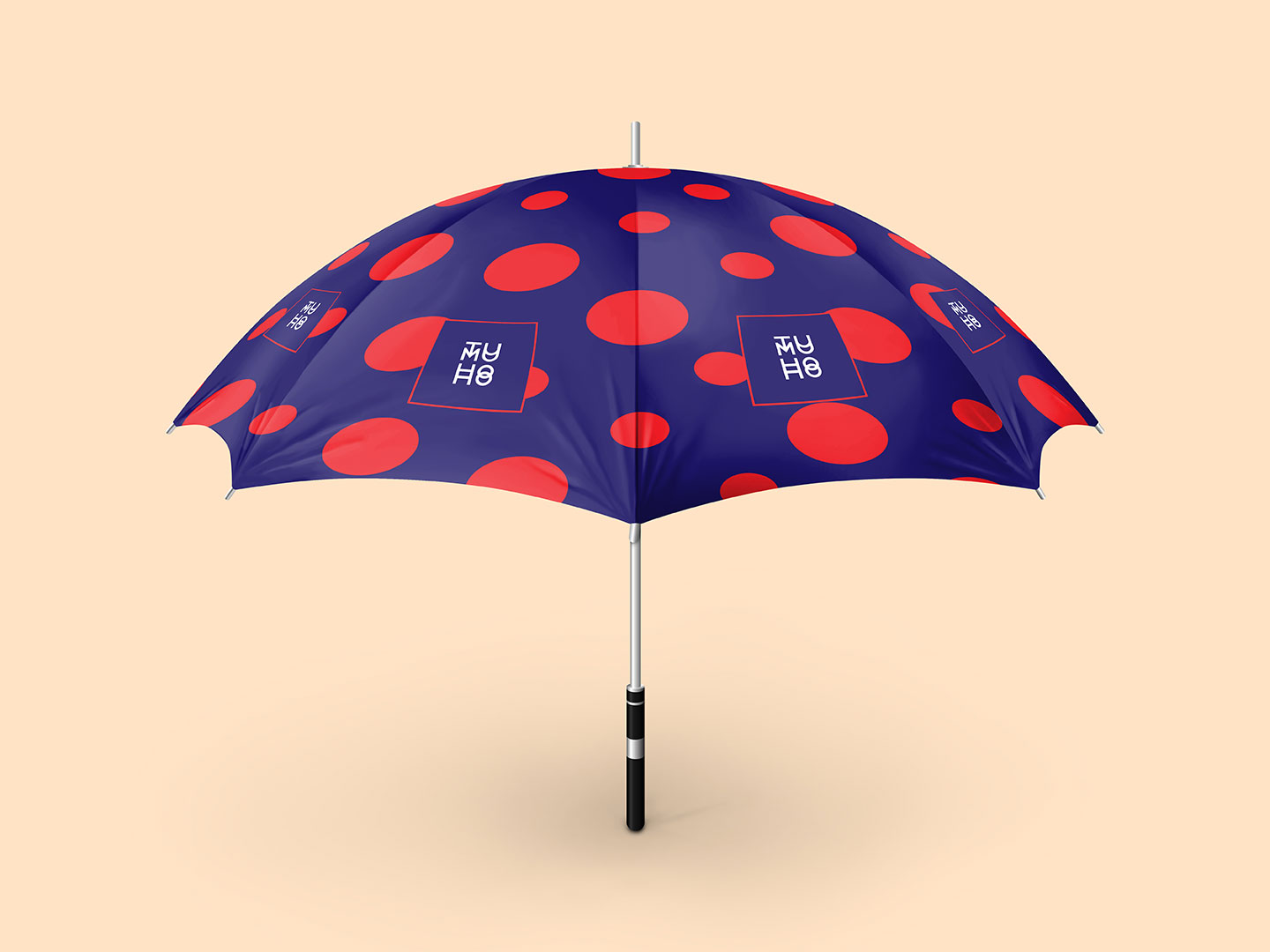 Free High-Quality Umbrella Design Mock-Up