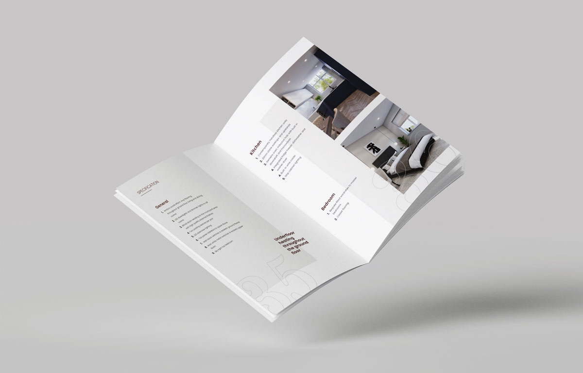 Real Estate Development Business Brochure Design