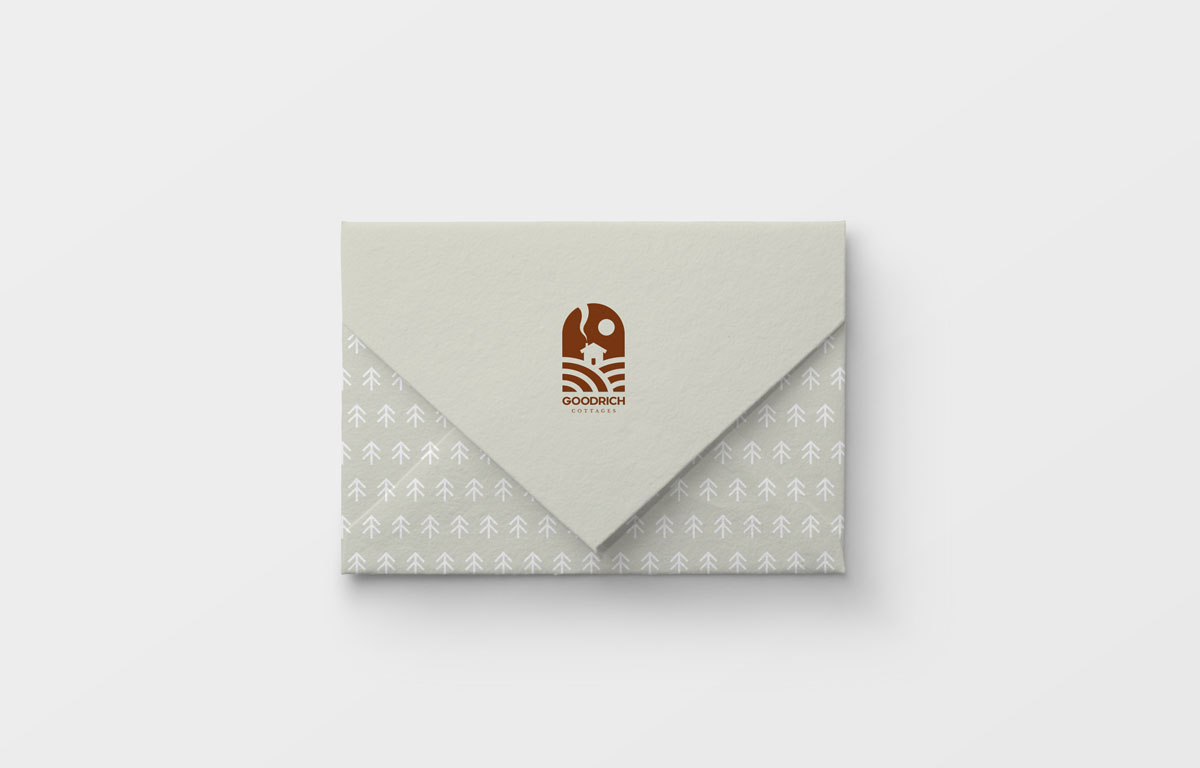 Luxury Holiday Home Rental Business Envelope Design