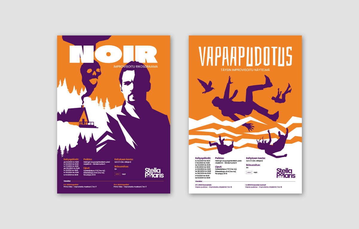 Independent Improv Theatre Poster Design