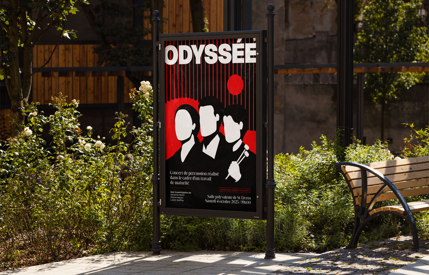 Percussion Music Concert Poster Design