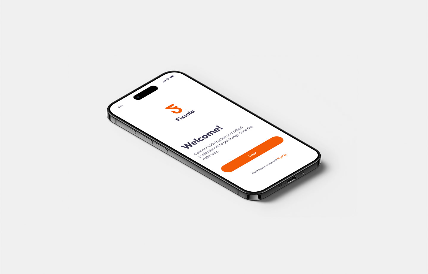 task hire app ui demo